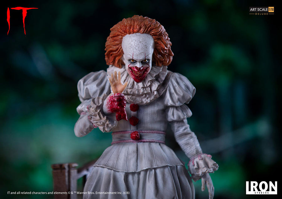 IRON STUDIO - IT Pennywise DeLuxe Art Statue 1:10