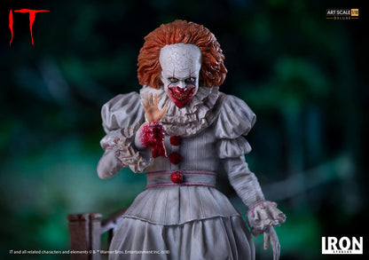 IRON STUDIO - IT Pennywise DeLuxe Art Statue 1:10