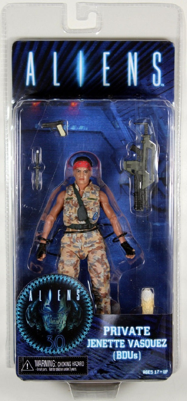 NECA - Aliens Private Janette Vasquez Bdus Action Figure