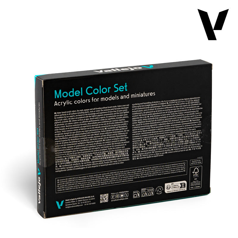 VALLEJO - Allied Forces WWII (16) Color Set 70109