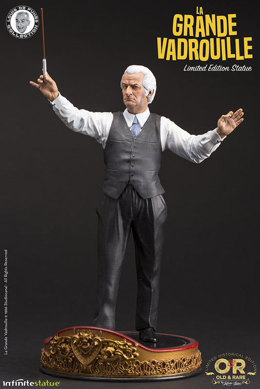 INFINITE STATUE - Louis De Funes Old & Rare Statue
