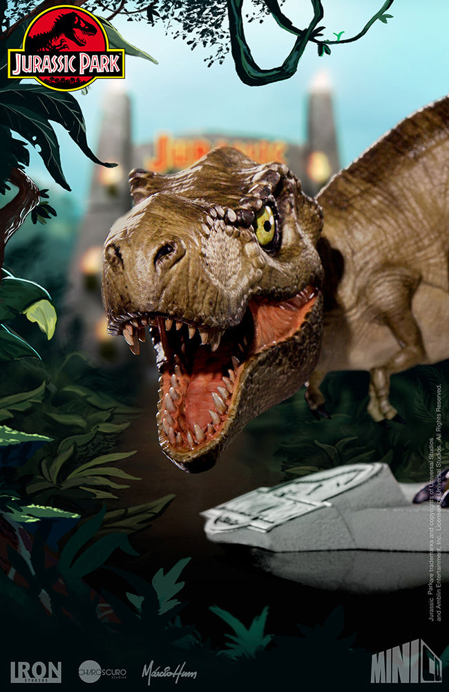 IRON STUDIO - Jurassic Park - T-Rex Minico Figure