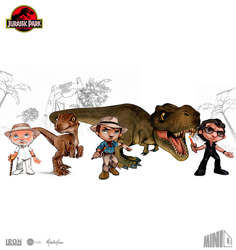 IRON STUDIO - Jurassic Park - T-Rex Minico Figure
