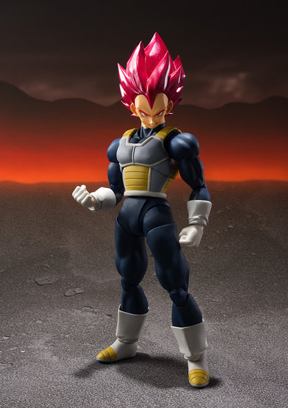 BANDAI - Dragon Ball God Vegeta Super Saiyan S.H. Figuarts Action Figure