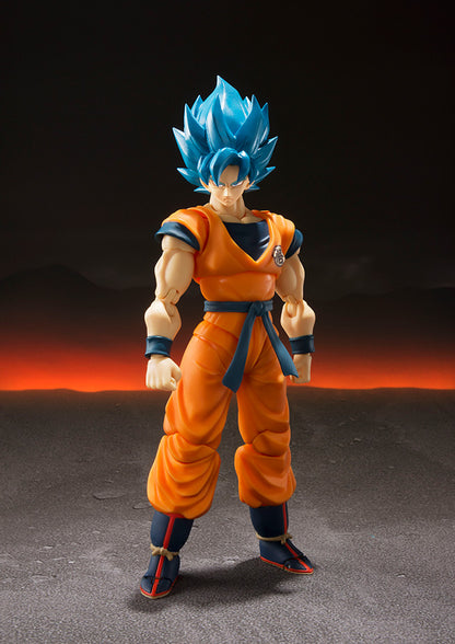 BANDAI - Dragon Ball - Super Saiyan God Son Gokou S.H. Figuarts Action Figure