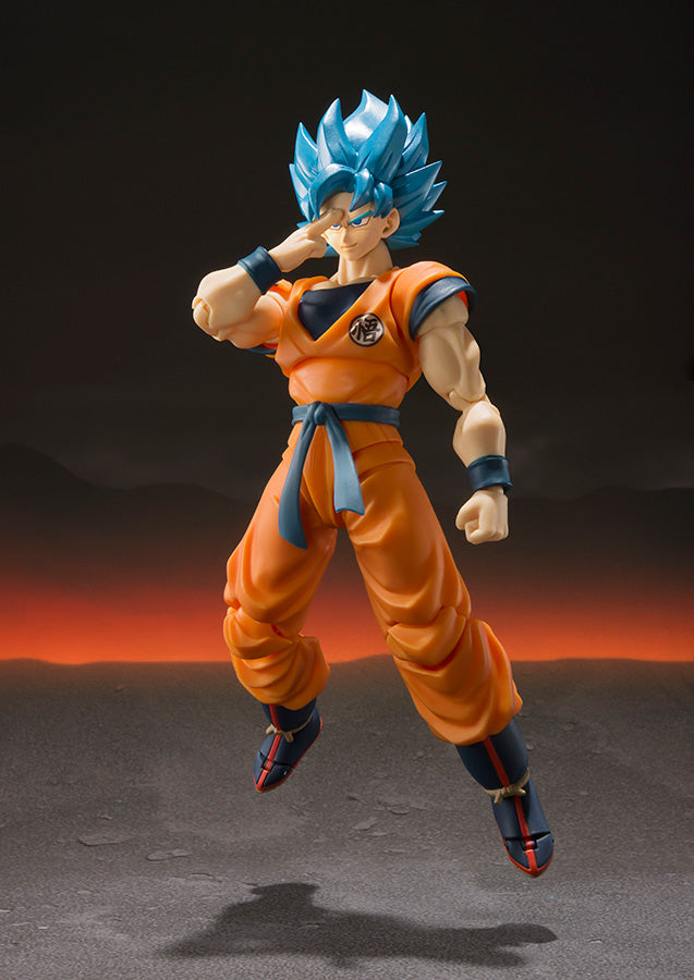 BANDAI - Dragon Ball - Super Saiyan God Son Gokou S.H. Figuarts Action Figure