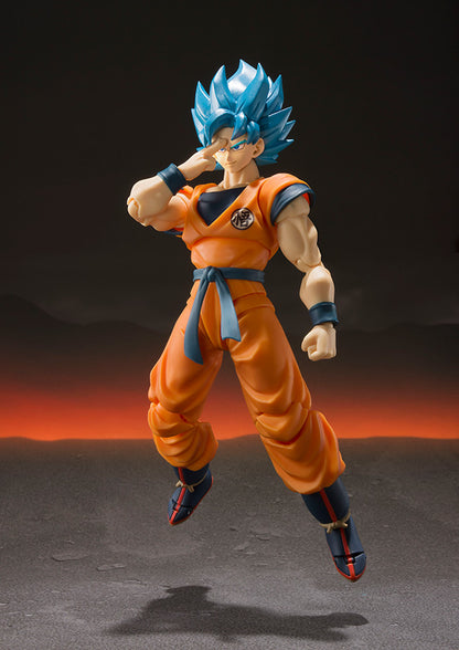 BANDAI - Dragon Ball - Super Saiyan God Son Gokou S.H. Figuarts Action Figure