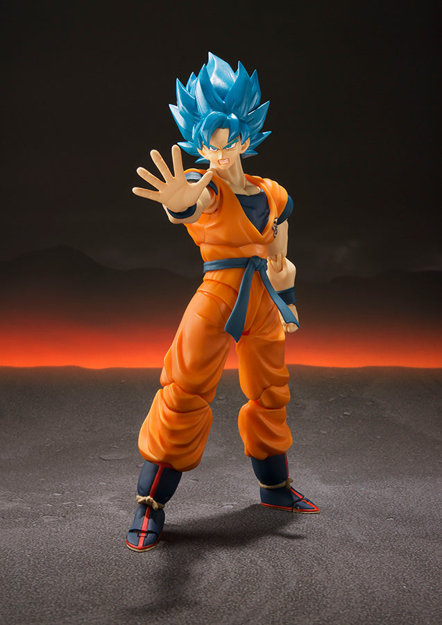 BANDAI - Dragon Ball - Super Saiyan God Son Gokou S.H. Figuarts Action Figure