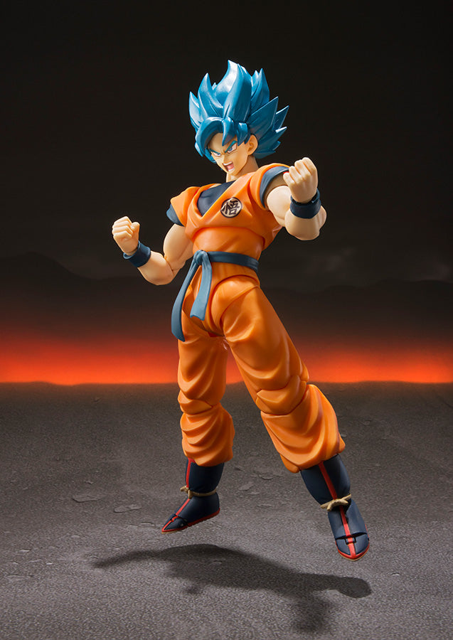 BANDAI - Dragon Ball - Super Saiyan God Son Gokou S.H. Figuarts Action Figure