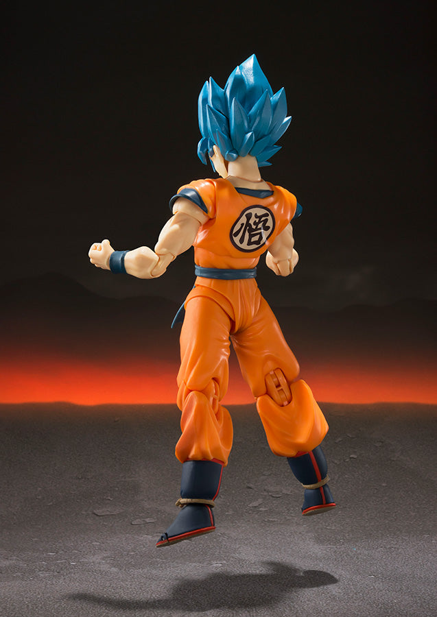 BANDAI - Dragon Ball - Super Saiyan God Son Gokou S.H. Figuarts Action Figure