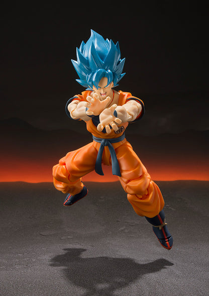 BANDAI - Dragon Ball - Super Saiyan God Son Gokou S.H. Figuarts Action Figure