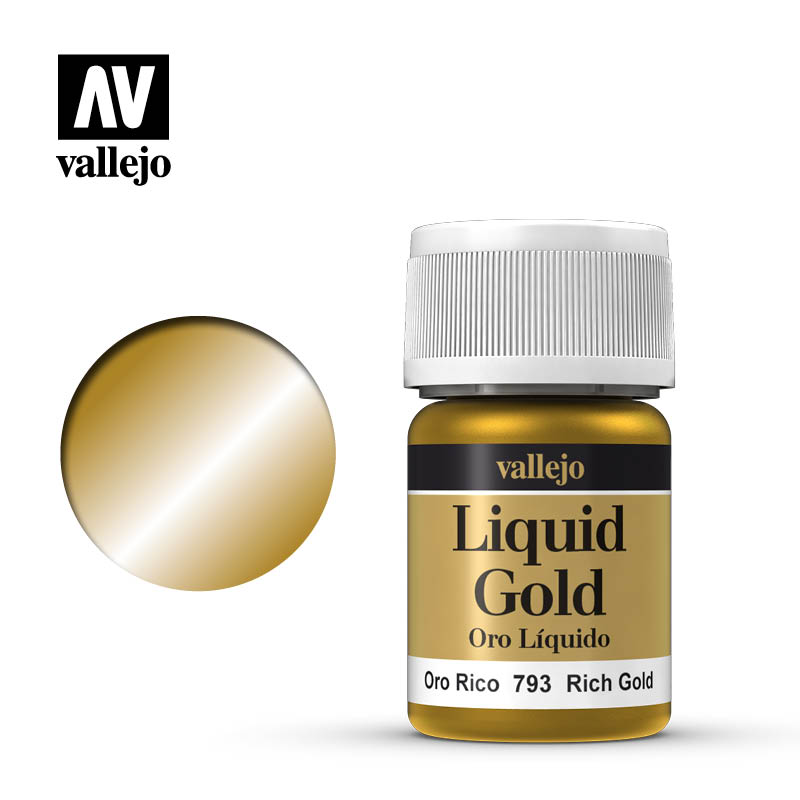 VALLEJO - Model Color 70793 Liquid Rich Gold Alcohol