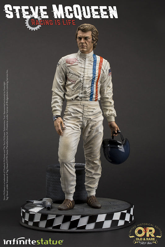 INFINITE STATUE - Steve McQueen Old & Rare Statue