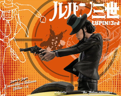 INFINITE STATUE - Lupin 3rd l'avventura italiana 1/18 statue – lupin & jigen