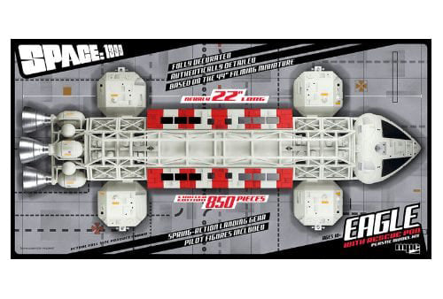 MPC - Space 1999 Rescue Eagle Prebuilt Display Model 1/48