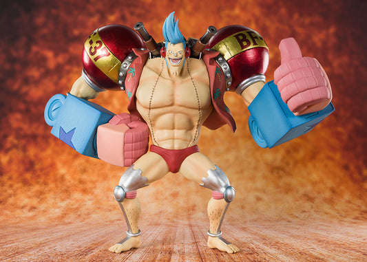 BANDAI - One Piece Cyborg Franky Figuarts Zero Pvc Statue
