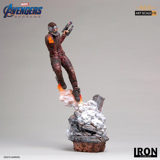IRON STUDIO - Marvel - Avengers Endgame StarLord 1:10 Art Statue