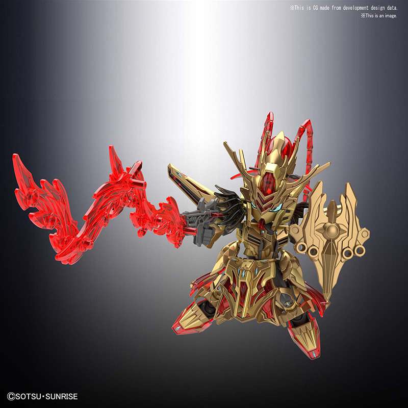 BANDAI - Gunpla - SD Sangokou Sokets Zhou Yu Akatsuki #23