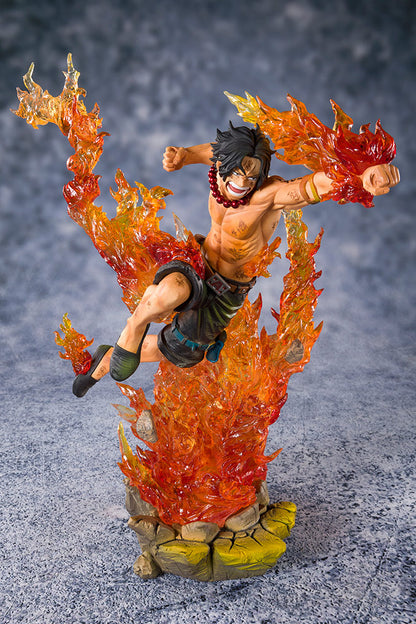 BANDAI - One Piece Figuarts Zero Pvc Statue Port Ace 2nd Division Commander Figuarts Figuarts Zero Pvc Statue Pvc Statue