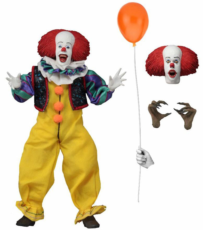 NECA - Stephen King's It 1990 Retro Action Figure Pennywise