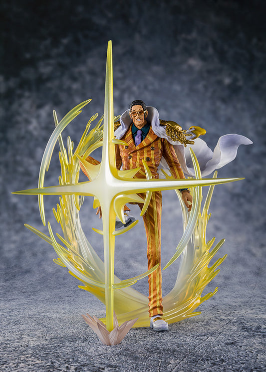 BANDAI - One Piece 3 Admirals Borsalin-Kizaru Figuarts Zero Pvc Statue