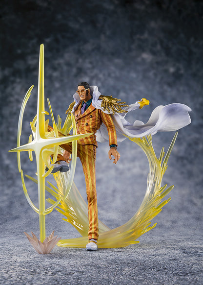 BANDAI - One Piece 3 Admirals Borsalin-Kizaru Figuarts Zero Pvc Statue