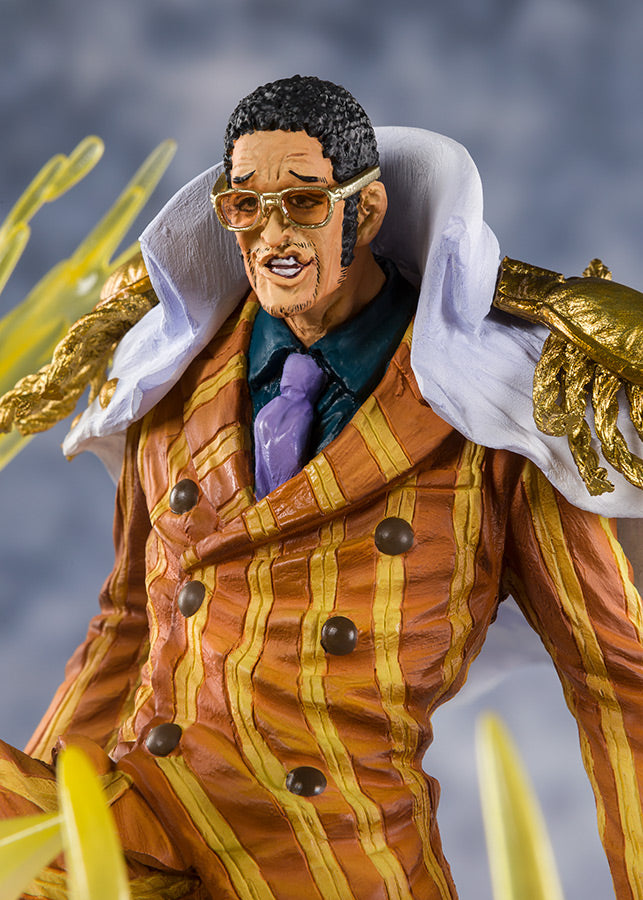 BANDAI - One Piece 3 Admirals Borsalin-Kizaru Figuarts Zero Pvc Statue