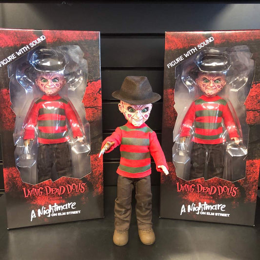 MEZCO - LDD Freddy Krueger with Sound Doll