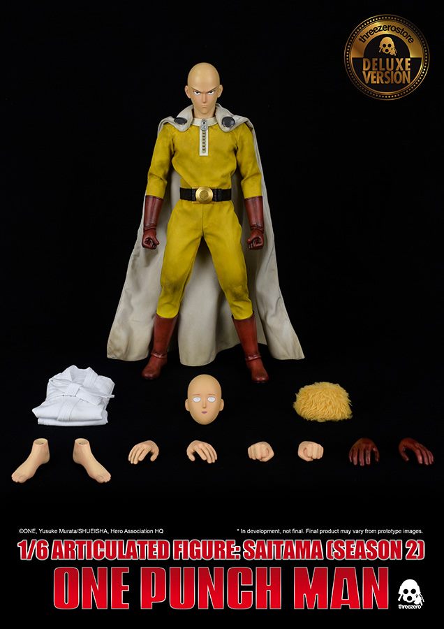 THREEZERO - One Punch Man Saitama DeLuxe