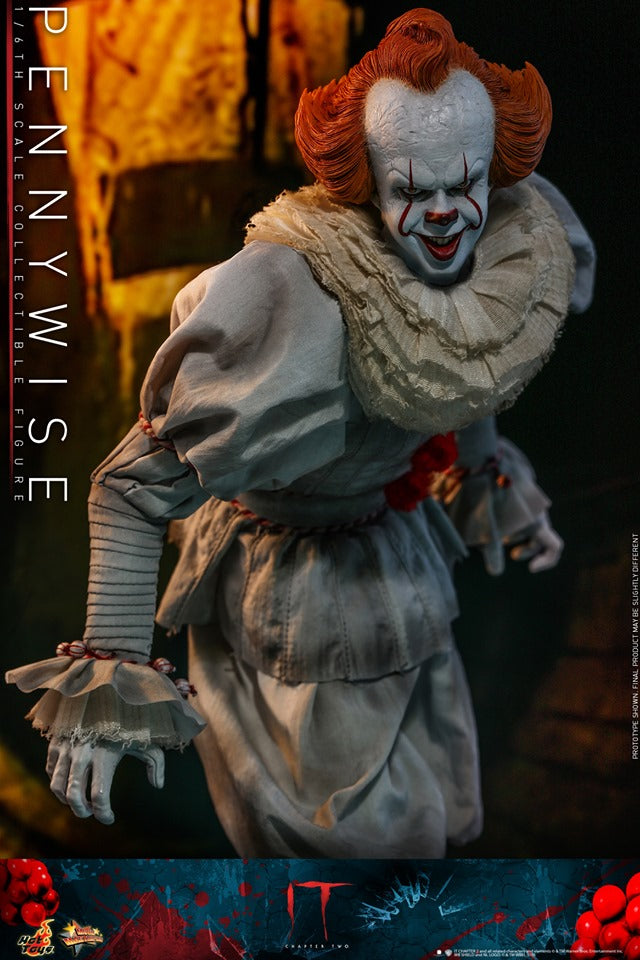 HOT TOYS - IT - Pennywise Chapter 2 - Movie Masterpiece 1:6 Action Doll MMS555