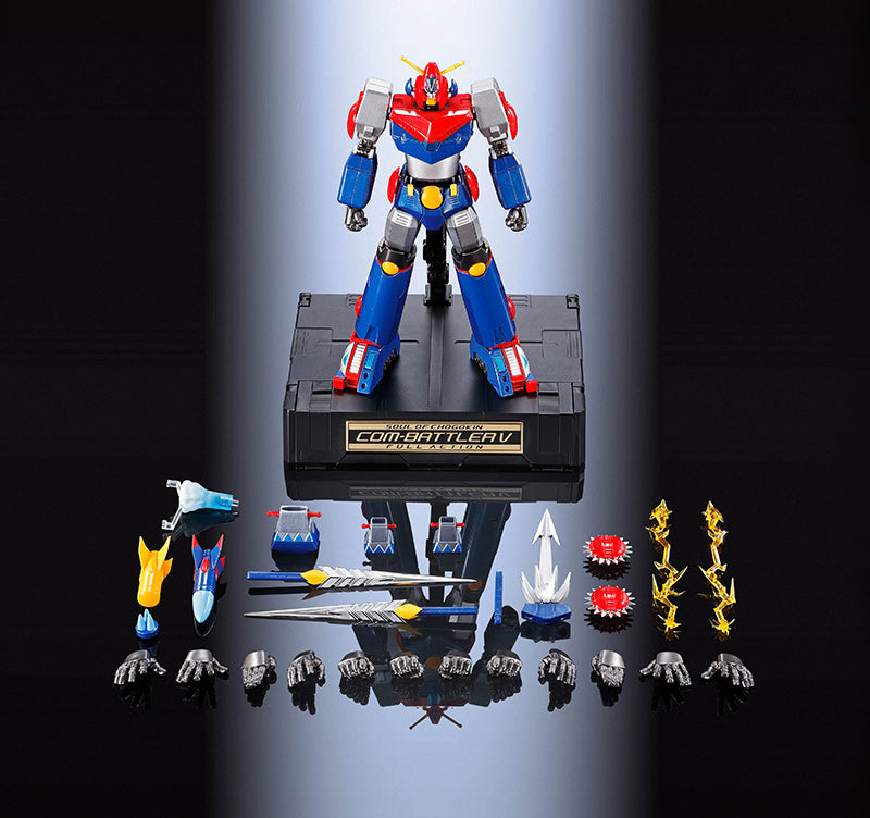 BANDAI - Soul of Chogokin GX-90 Super Com-Battler V Full Action