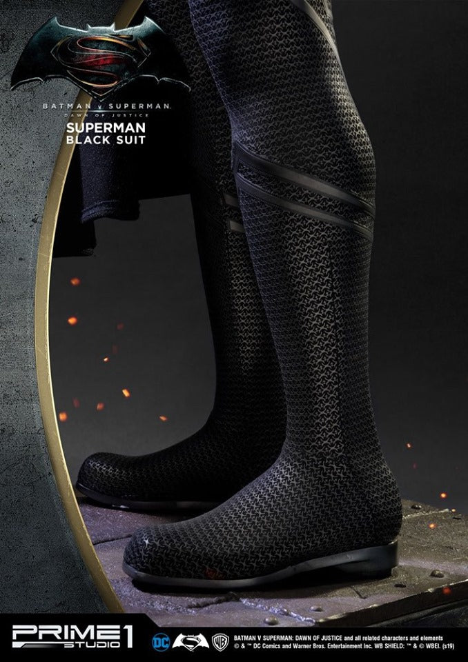 PRIME 1 STUDIOS - Dc Comics - Batman vs Superman - Superman Black Suit Ver Statue