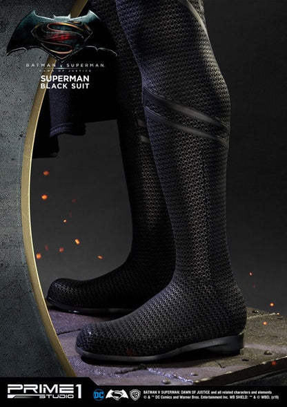 PRIME 1 STUDIOS - Dc Comics - Batman vs Superman - Superman Black Suit Ver Statue