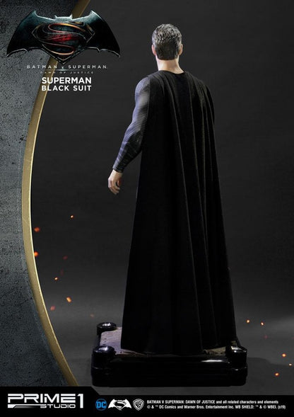 PRIME 1 STUDIOS - Dc Comics - Batman vs Superman - Superman Black Suit Ver Statue