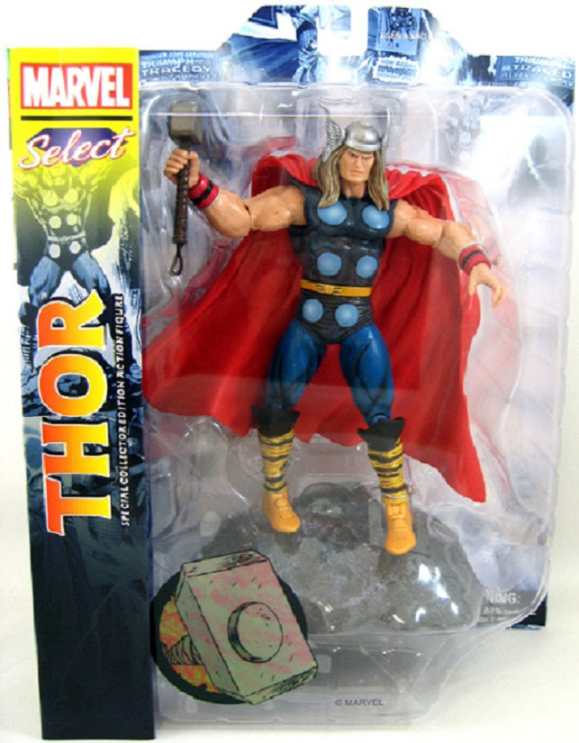 DIAMOND SELECT TOYS - Marvel - Select Classic Thor Action Figure Re-Run Action Figure