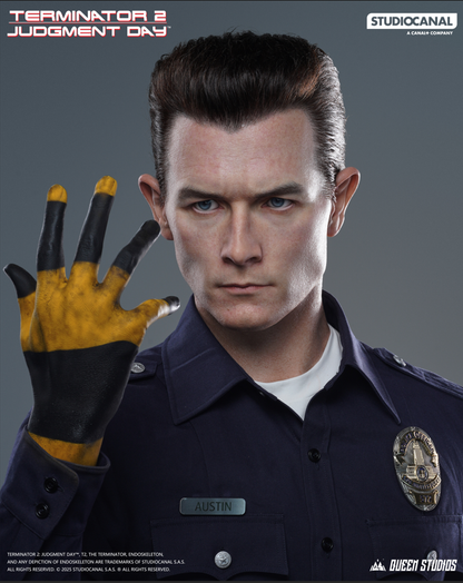 QUEEN STUDIOS - T-1000 Life-Size Bust - Terminator 2