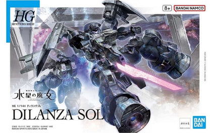 BANDAI MODEL KIT - GUNPLA - WITCH FOR MERCURY - HG DILANZA SOL