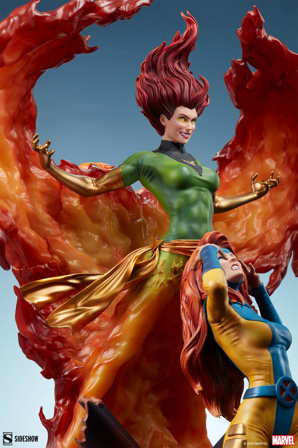 SIDESHOW - Marvel - Phoenix and Jean Grey - Maquette SS200572