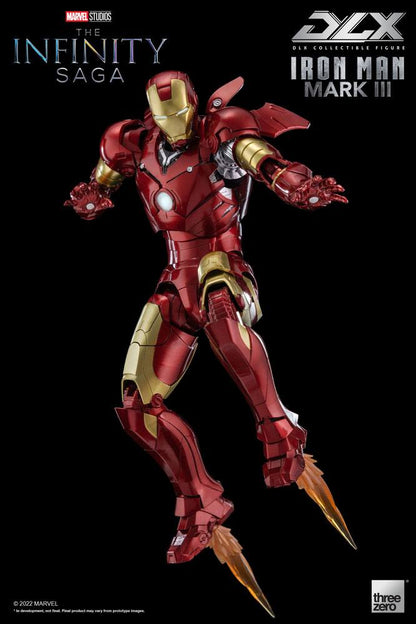 THREEZERO - Infinity Saga DLX Action Figure 1/12 Iron Man Mark 3 17 cm