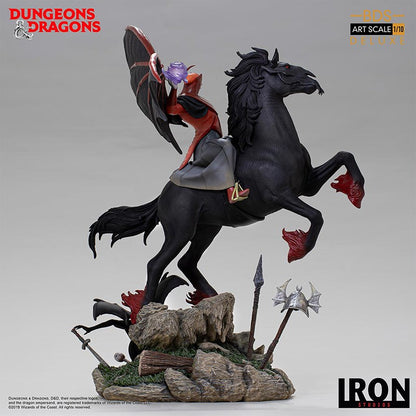 IRON STUDIO - D&D Venger Nightmare & Shadow Demon DeLuxe Statue