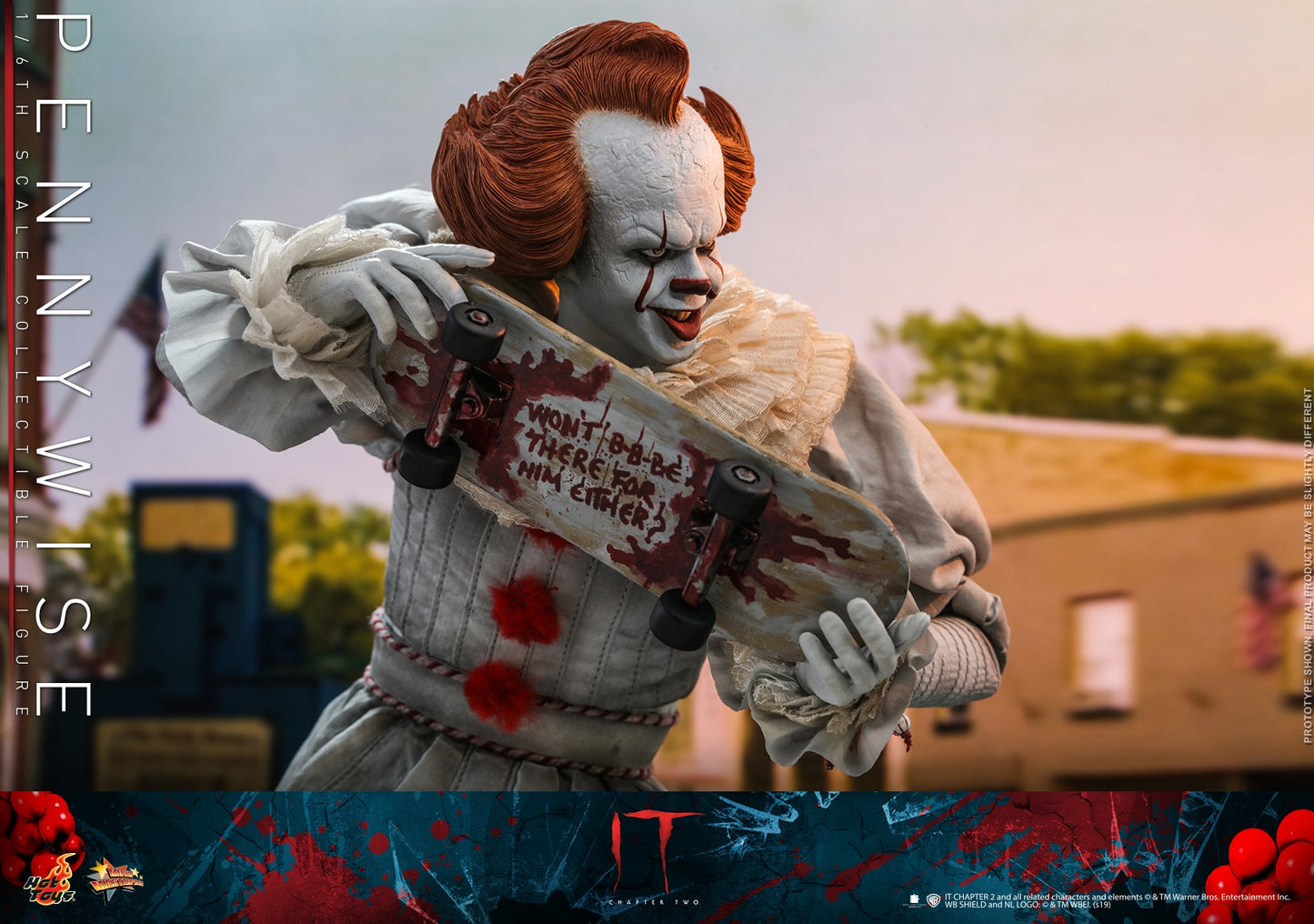 HOT TOYS - IT - Pennywise Chapter 2 - Movie Masterpiece 1:6 Action Doll MMS555