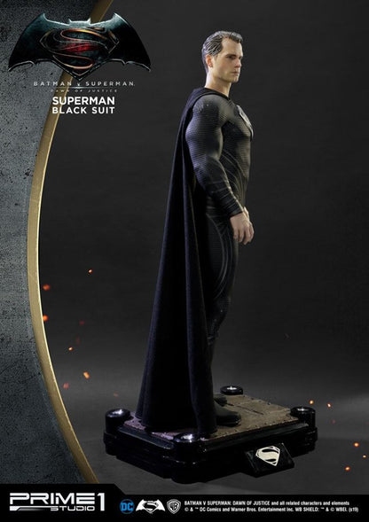 PRIME 1 STUDIOS - Dc Comics - Batman vs Superman - Superman Black Suit Ver Statue