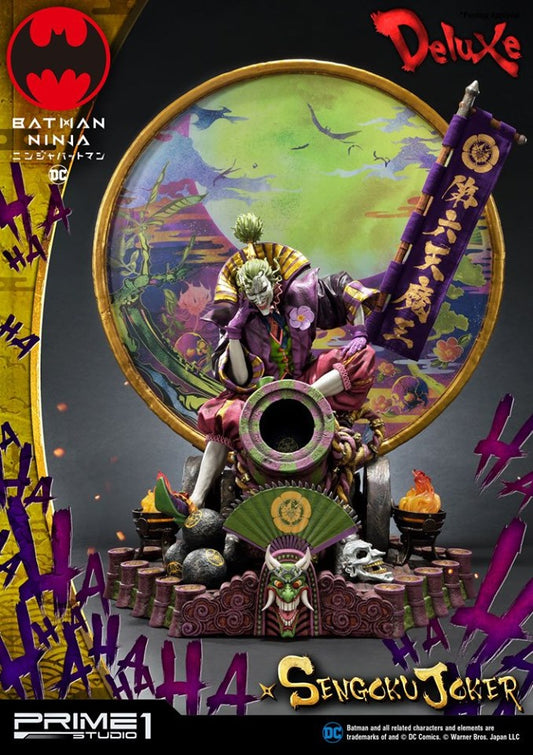 PRIME 1 STUDIOS - Dc Comics - Batman Ninja Sengokou Joker DeLuxe Statue