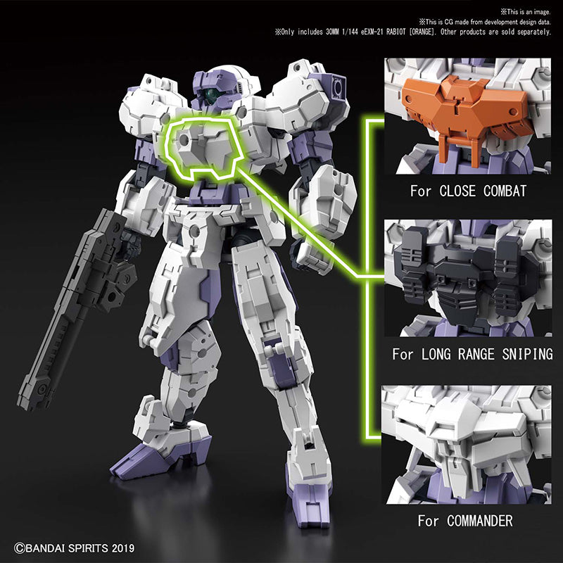 BANDAI - 30MM - EEXM-21 Rabiot [White] #23 1/144