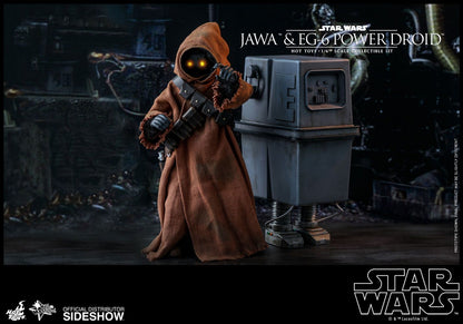 HOT TOYS - Star Wars 4 Jawa & EG-6 Power Droid 1:6 Action Doll Set MMS554