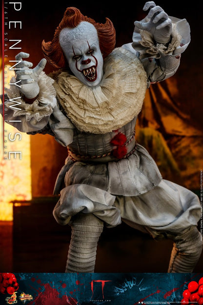 HOT TOYS - IT - Pennywise Chapter 2 - Movie Masterpiece 1:6 Action Doll MMS555