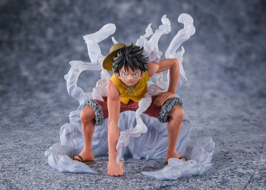 BANDAI - One Piece Monkey D Luffy Para War Figuarts Zero Pvc Statue