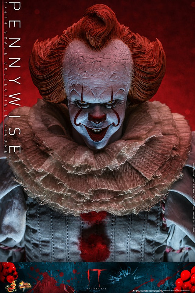 HOT TOYS - IT - Pennywise Chapter 2 - Movie Masterpiece 1:6 Action Doll MMS555