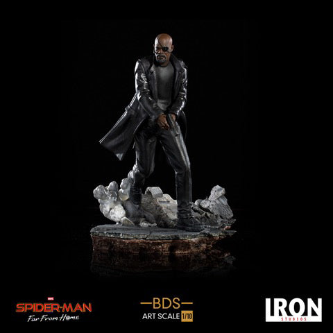 IRON STUDIO - Marvel - Spider-Man FFH Nick Fury 1:10 Statue