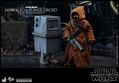 HOT TOYS - Star Wars 4 Jawa & EG-6 Power Droid 1:6 Action Doll Set MMS554